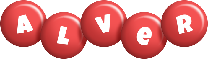 Alver candy-red logo