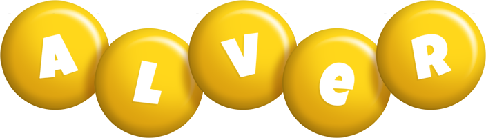 Alver candy-yellow logo