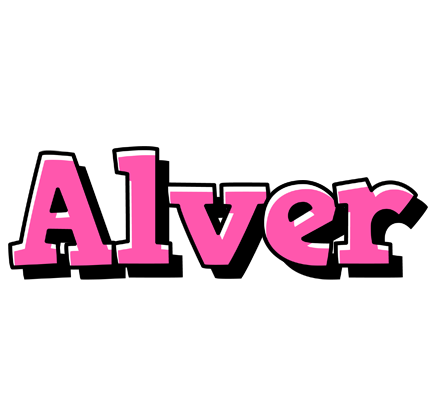 Alver girlish logo