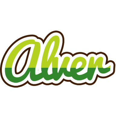 Alver golfing logo