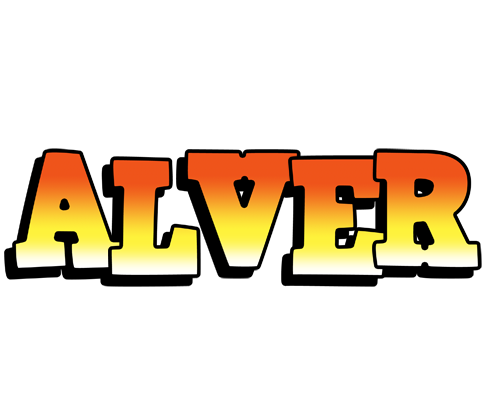 Alver sunset logo