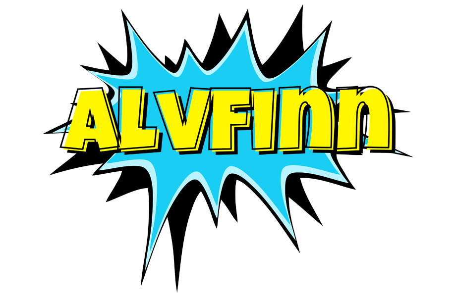 Alvfinn amazing logo