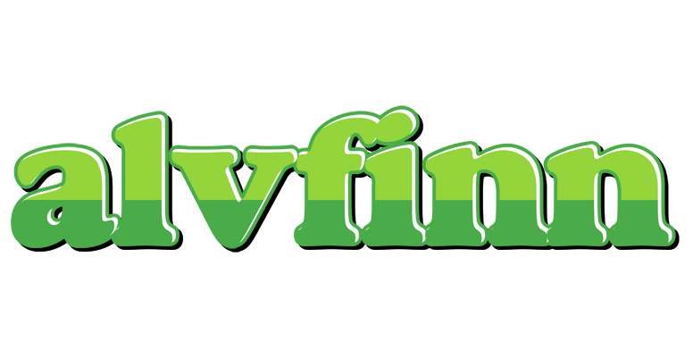 Alvfinn apple logo