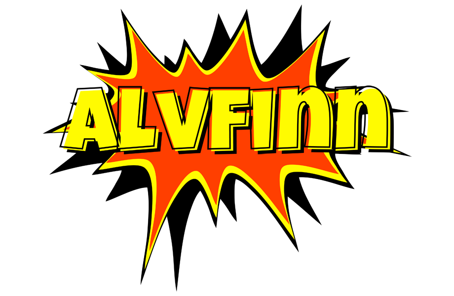Alvfinn bazinga logo