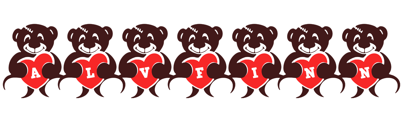 Alvfinn bear logo