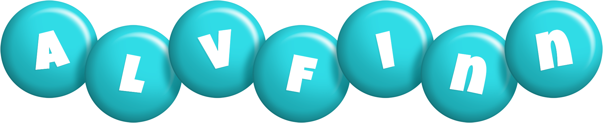 Alvfinn candy-azur logo