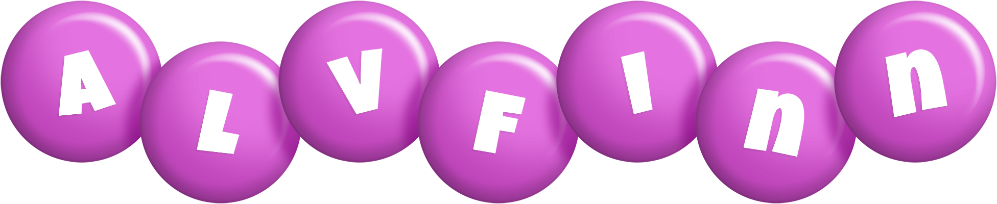 Alvfinn candy-purple logo