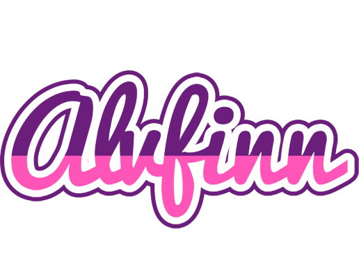 Alvfinn cheerful logo