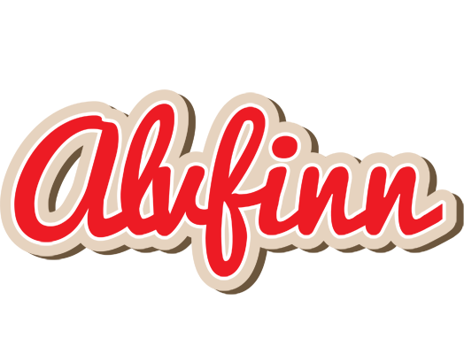 Alvfinn chocolate logo