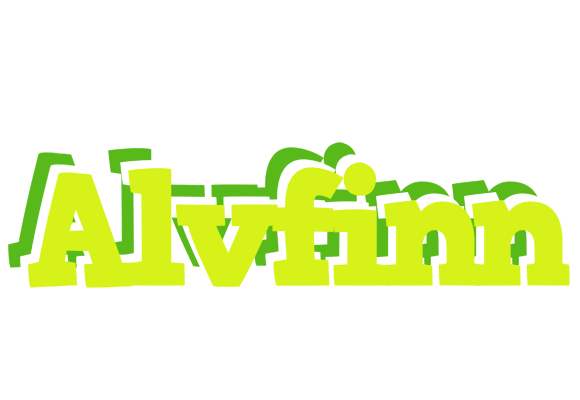 Alvfinn citrus logo