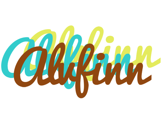 Alvfinn cupcake logo
