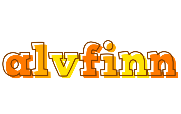 Alvfinn desert logo