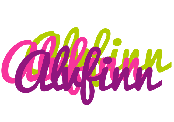 Alvfinn flowers logo