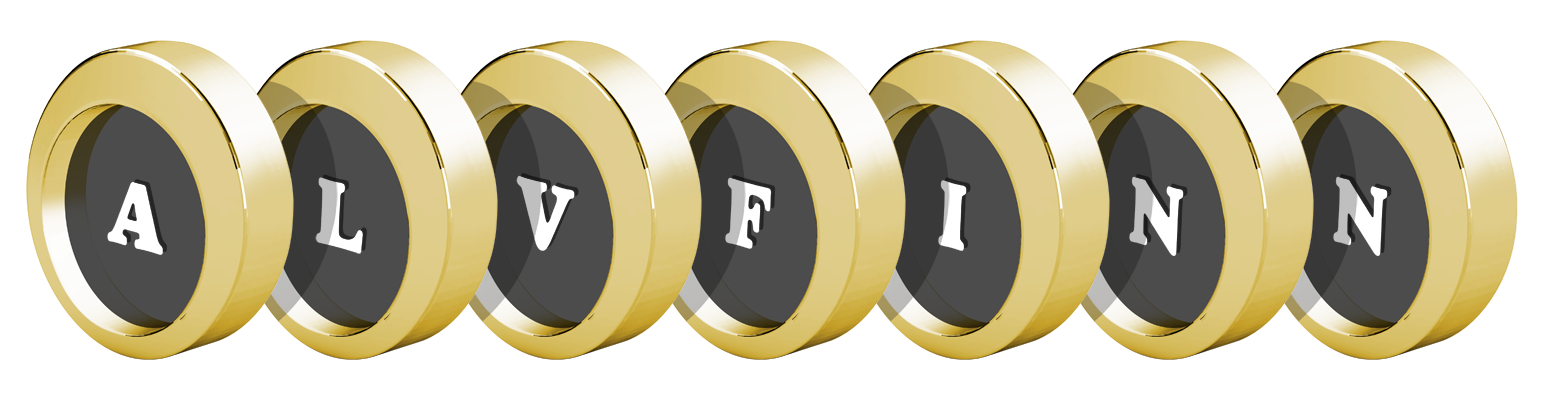 Alvfinn gold logo