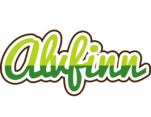 Alvfinn golfing logo