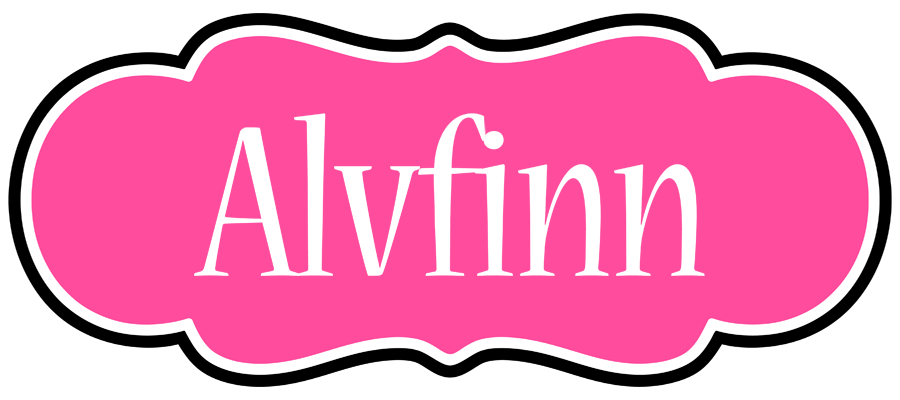 Alvfinn invitation logo