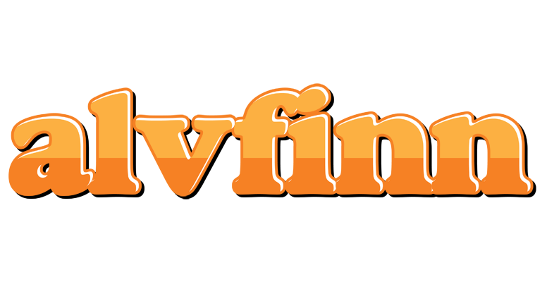 Alvfinn orange logo