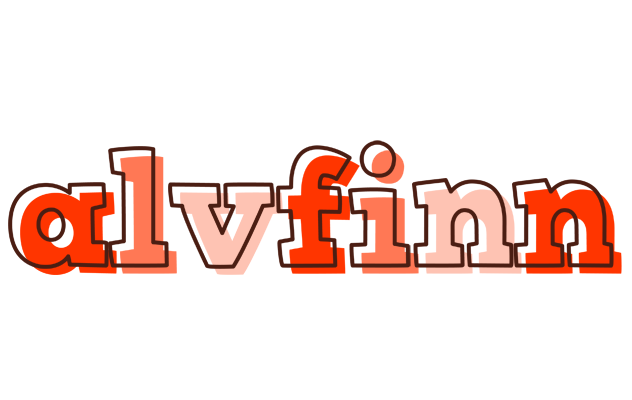 Alvfinn paint logo