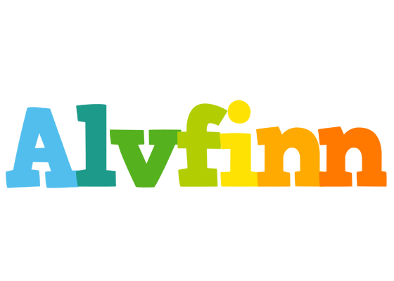 Alvfinn rainbows logo