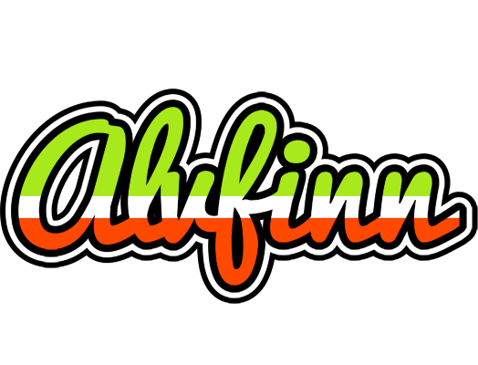 Alvfinn superfun logo