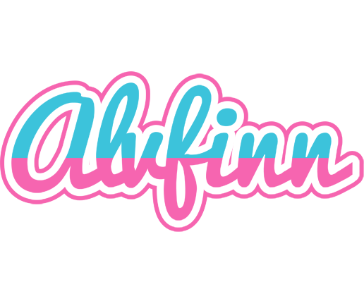 Alvfinn woman logo