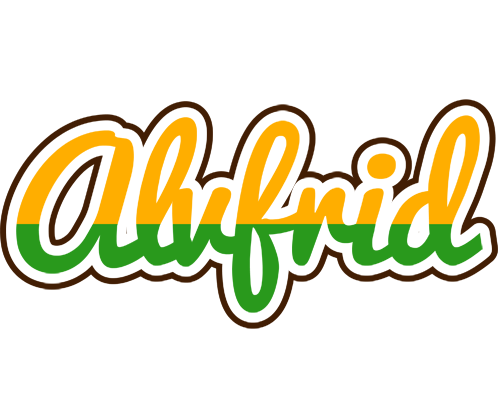 Alvfrid banana logo