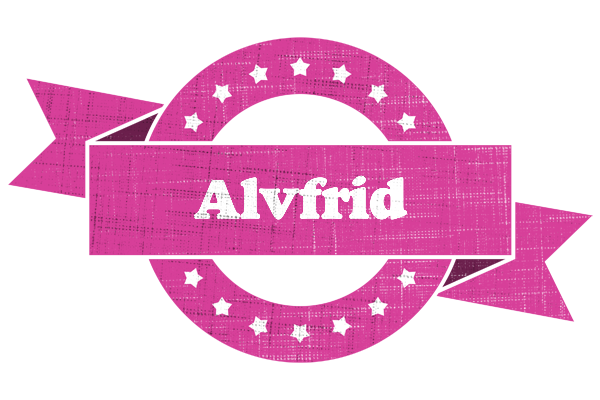 Alvfrid beauty logo