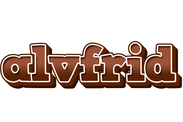 Alvfrid brownie logo