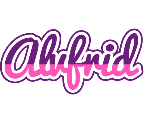Alvfrid cheerful logo