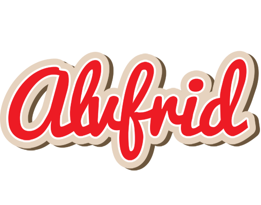 Alvfrid chocolate logo