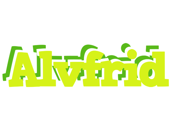 Alvfrid citrus logo