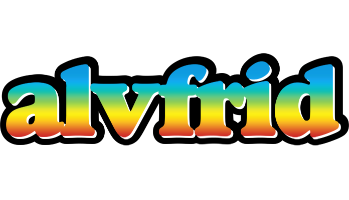 Alvfrid color logo