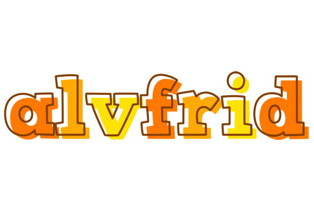 Alvfrid desert logo