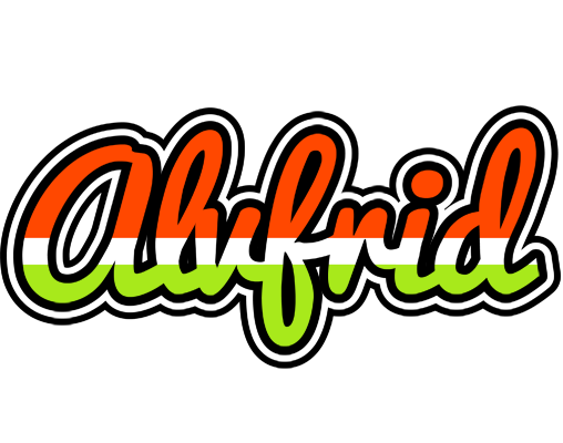 Alvfrid exotic logo