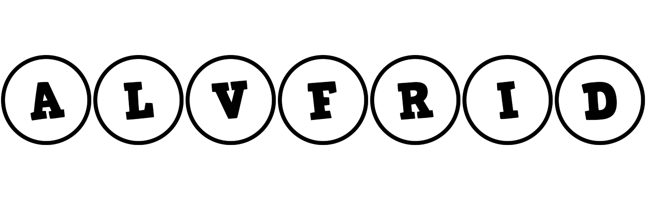 Alvfrid handy logo