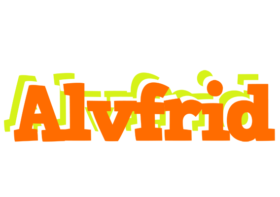 Alvfrid healthy logo