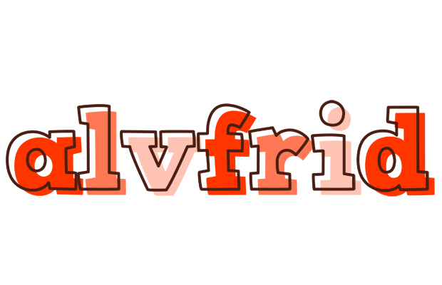 Alvfrid paint logo