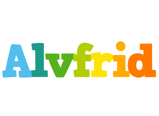 Alvfrid rainbows logo