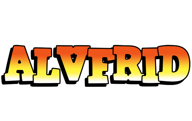 Alvfrid sunset logo