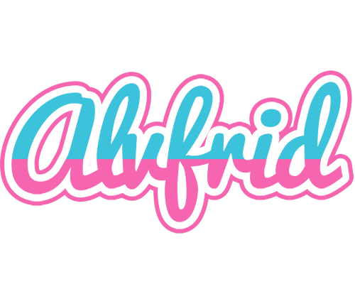 Alvfrid woman logo