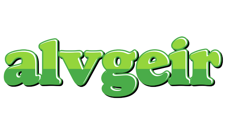 Alvgeir apple logo