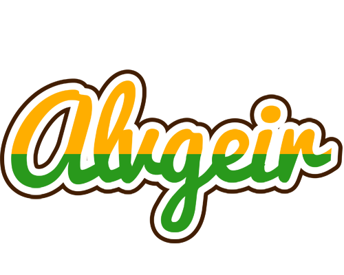 Alvgeir banana logo