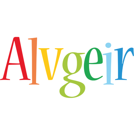 Alvgeir birthday logo