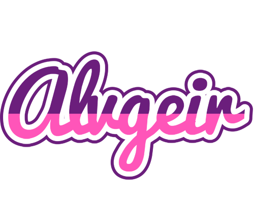 Alvgeir cheerful logo