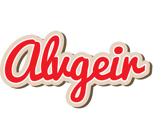 Alvgeir chocolate logo