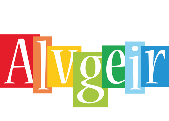 Alvgeir colors logo