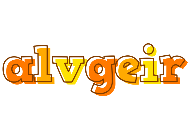 Alvgeir desert logo