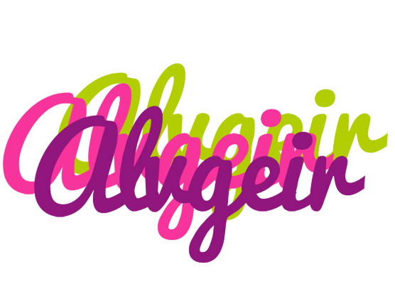 Alvgeir flowers logo
