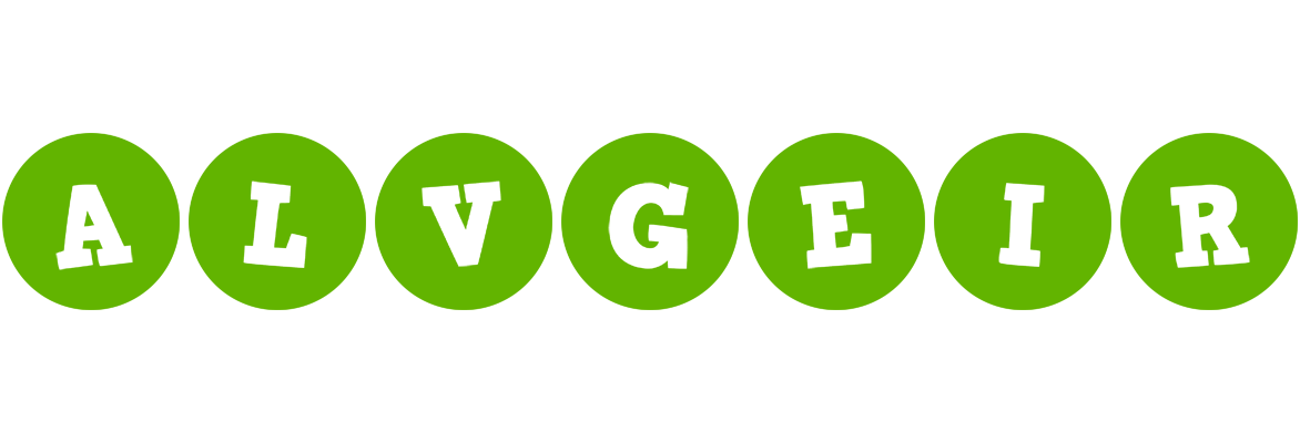 Alvgeir games logo