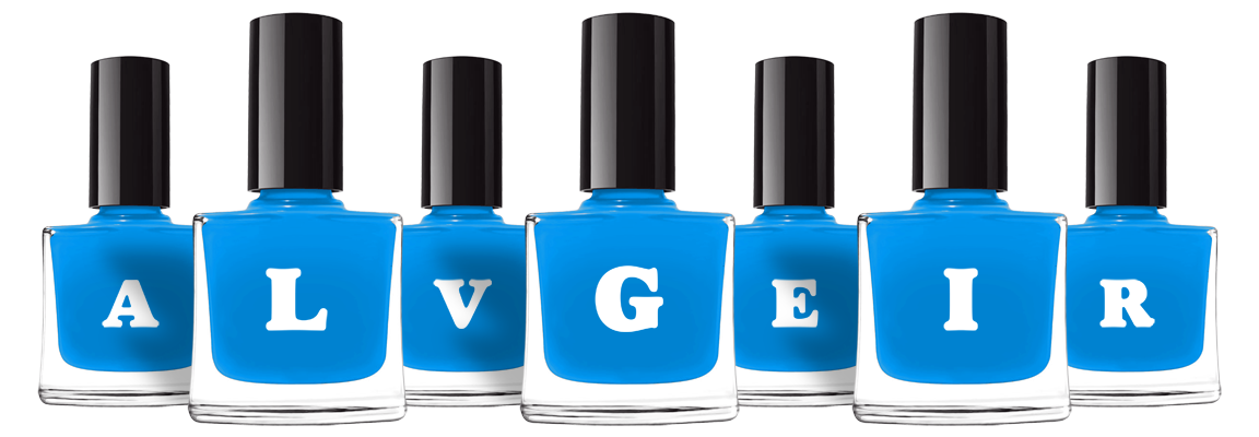 Alvgeir glossy logo